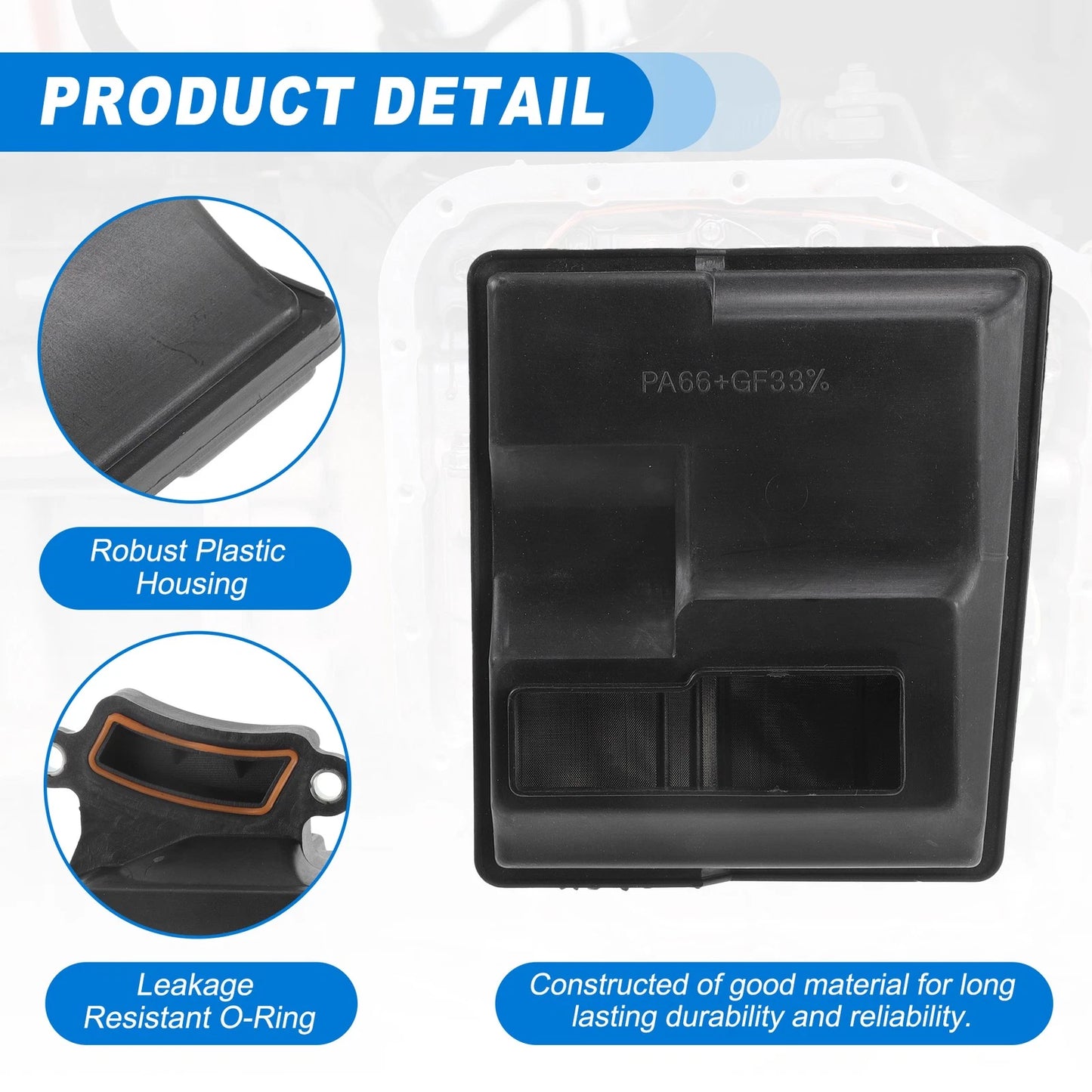AF40 AF21 Transmission Fluid Filter Oil Pan for Volvo S60 (2011–2014)