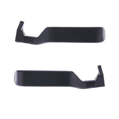 Set of 4 Textured Black Inner Door Handles for Ford Bronco F100/F150/F250/F350 (1987–1997)