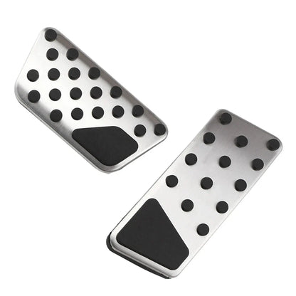 Stainless Steel Gas Brake Pedal Covers for Jeep Wrangler JK (2007-2017)