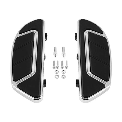 Chrome Rider Driver & Passenger Footboards for Harley Road Glide (1986-2024)