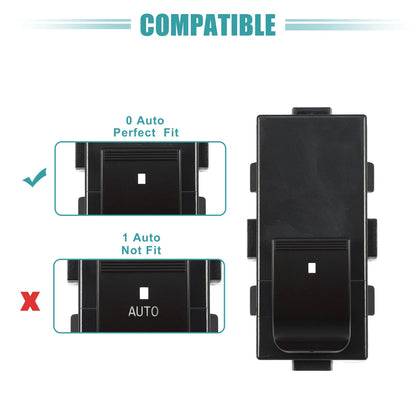 2X Power Window Switch for Cadillac Escalade, Chevrolet HHR (No. 22895545)