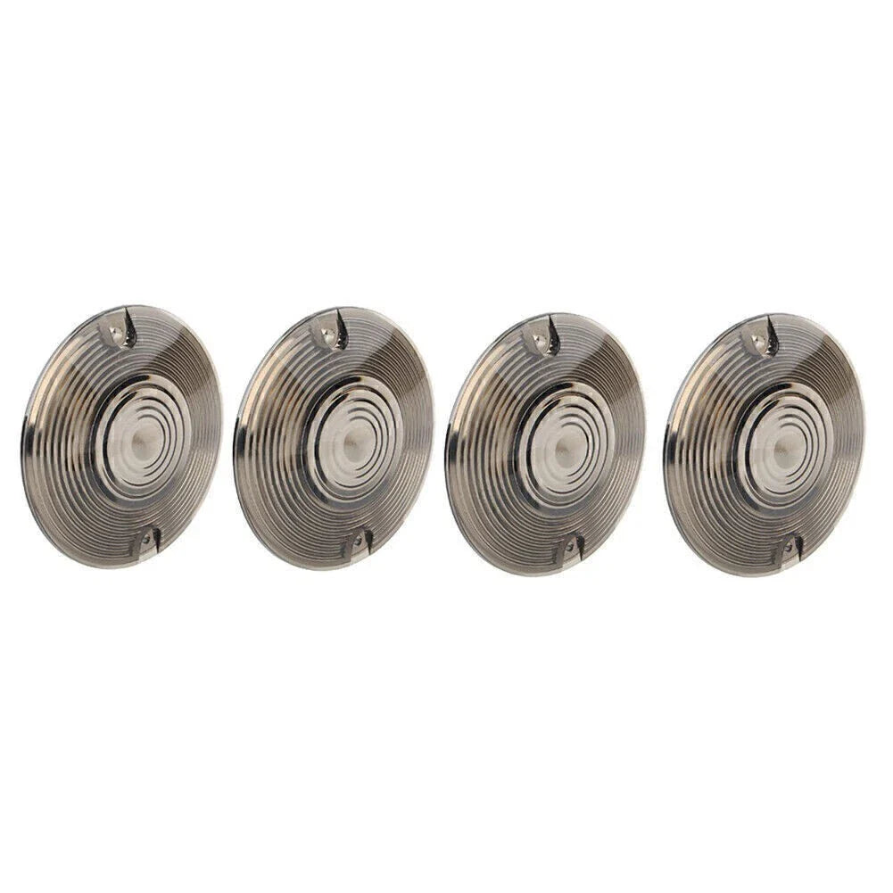 Turn Signal Lens Covers for Harley Touring Electra Glide Road King (2014-2023)