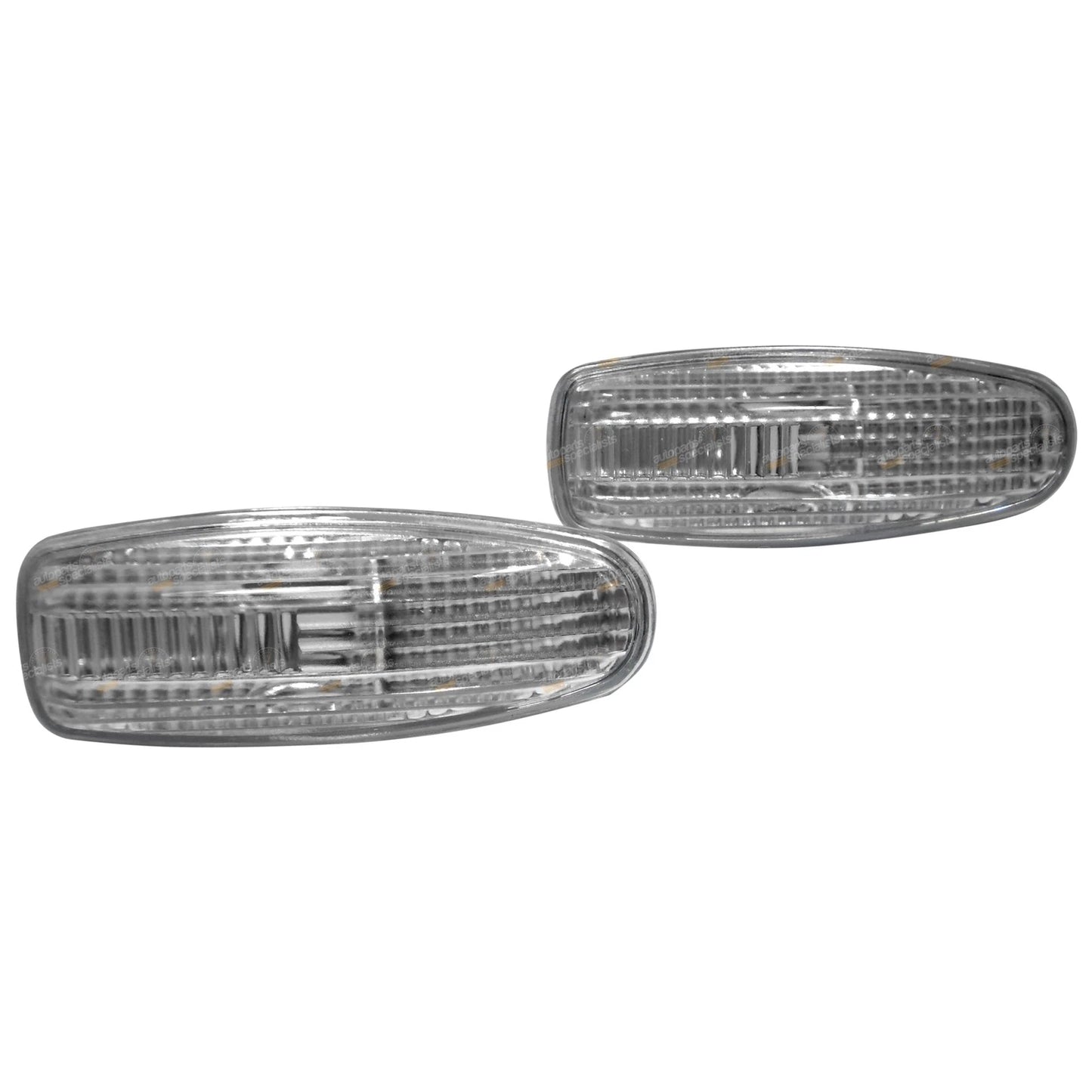 Set of 2 Clear Guard Side Indicator Lamps