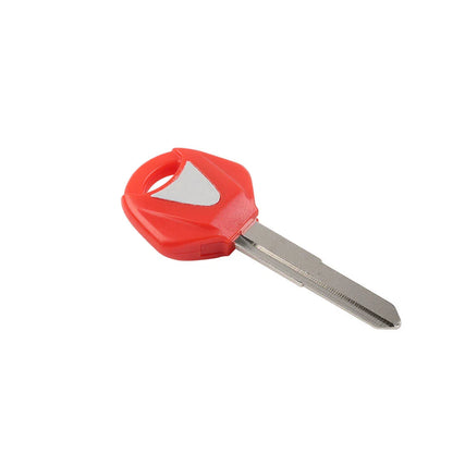 Blank Uncut Key Blade Red for YAMAHA XJR1300 FJR1300 XVS400 YZF R1 R6 (1999-2023)