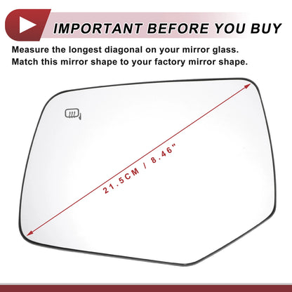 Heated Mirror Glass for Ford Escape (2008–2012)