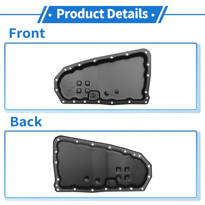1 Pc Engine Oil Pan for Nissan NV200 (2013-2014) 2.0L Iron Black