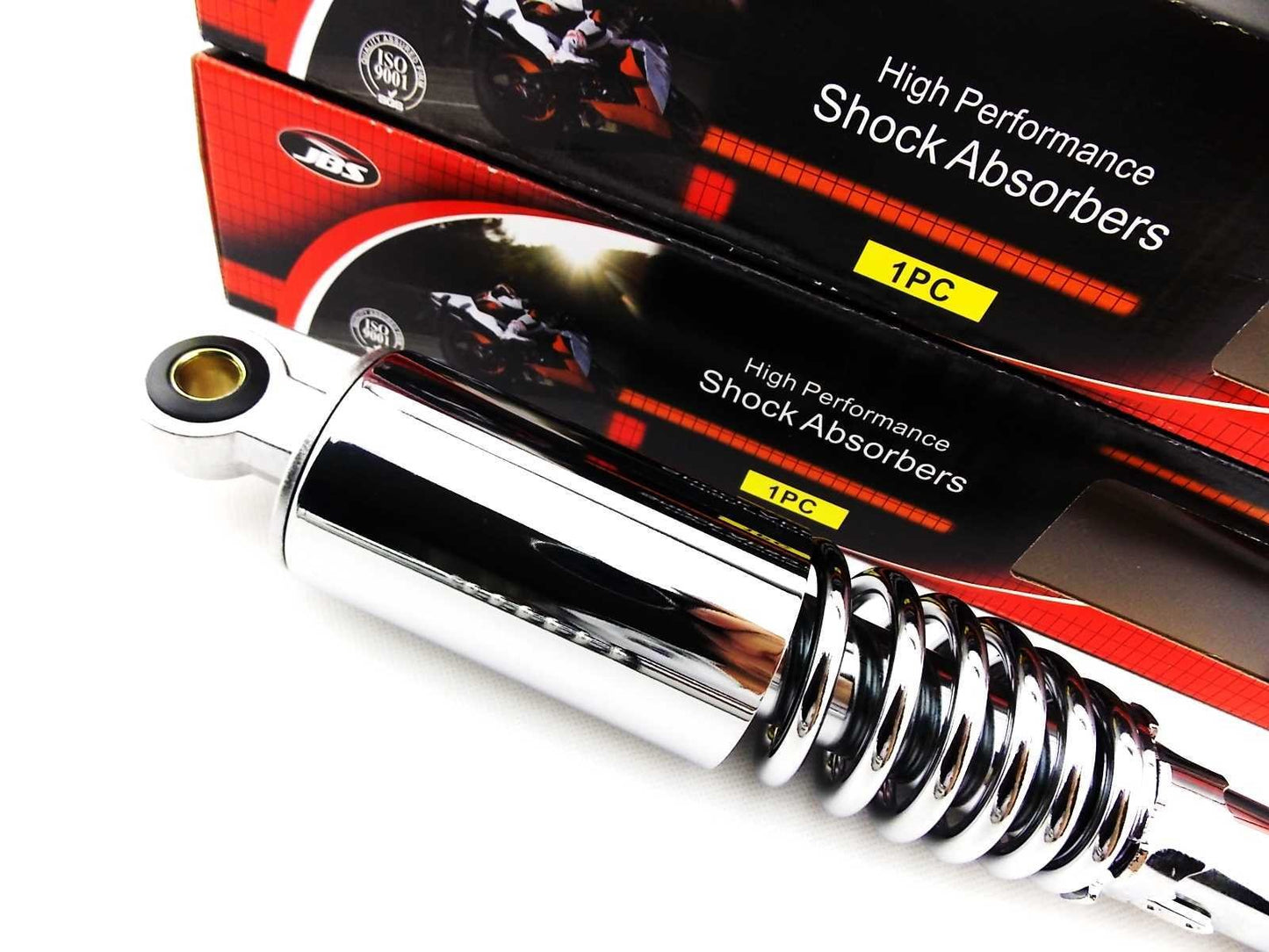Chrome Rear Shock Absorbers for Suzuki GSX250