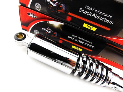 Chrome Rear Shock Absorbers for Suzuki GSX250