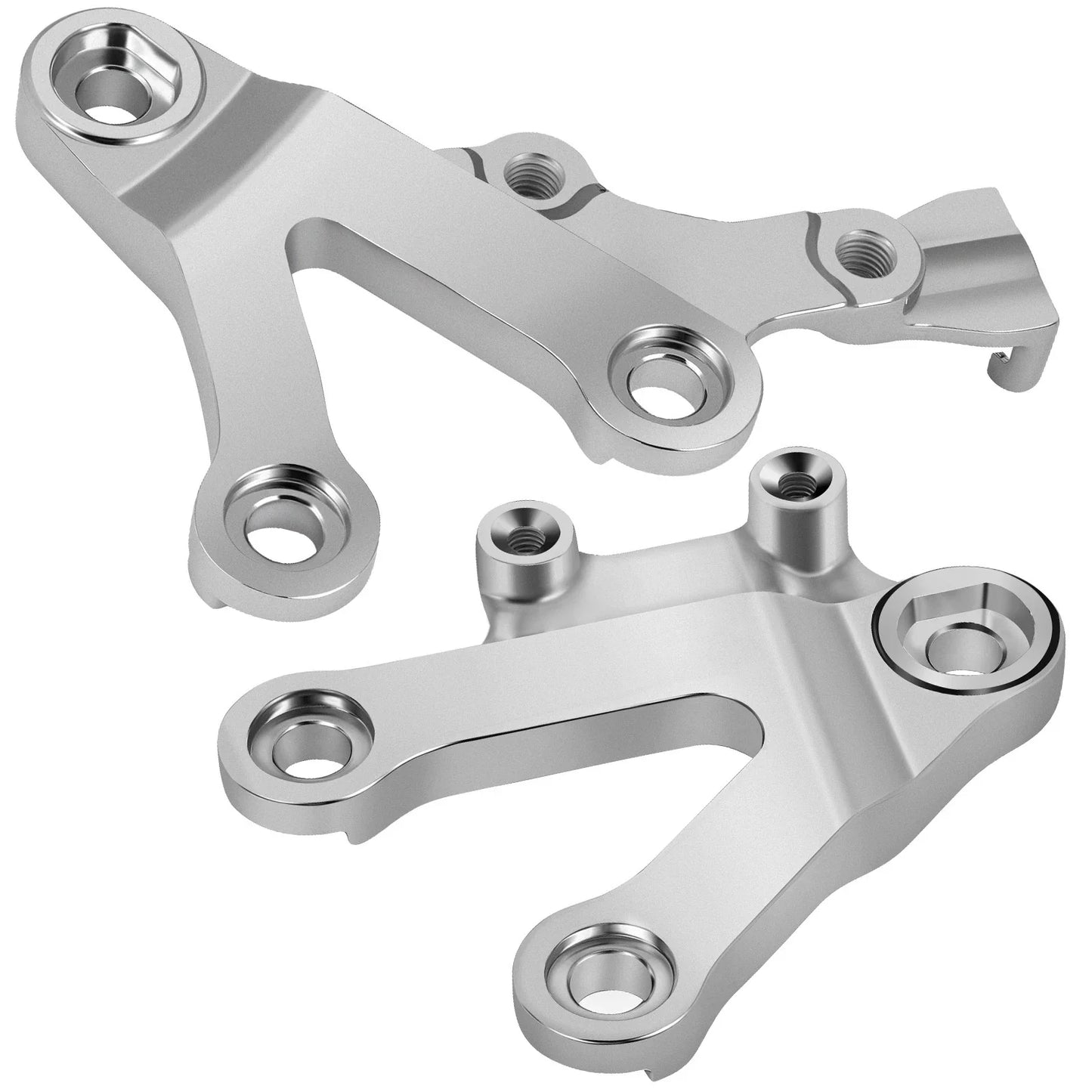 2 x Footpeg Brackets for Kawasaki Ninja ZX6R ZX9R (1998–2003)