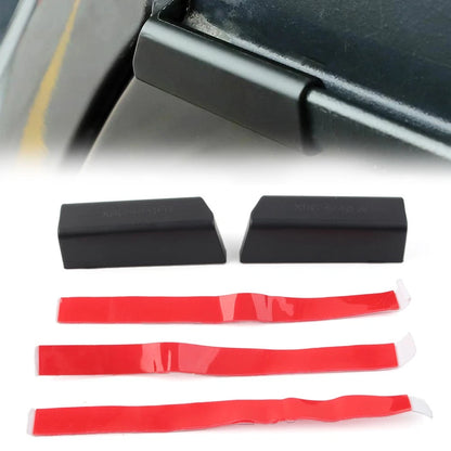 Set of 4 Dashboard Switch Bezel Nuts for Jeep Cherokee CJ5 CJ6 CJ7 CJ8