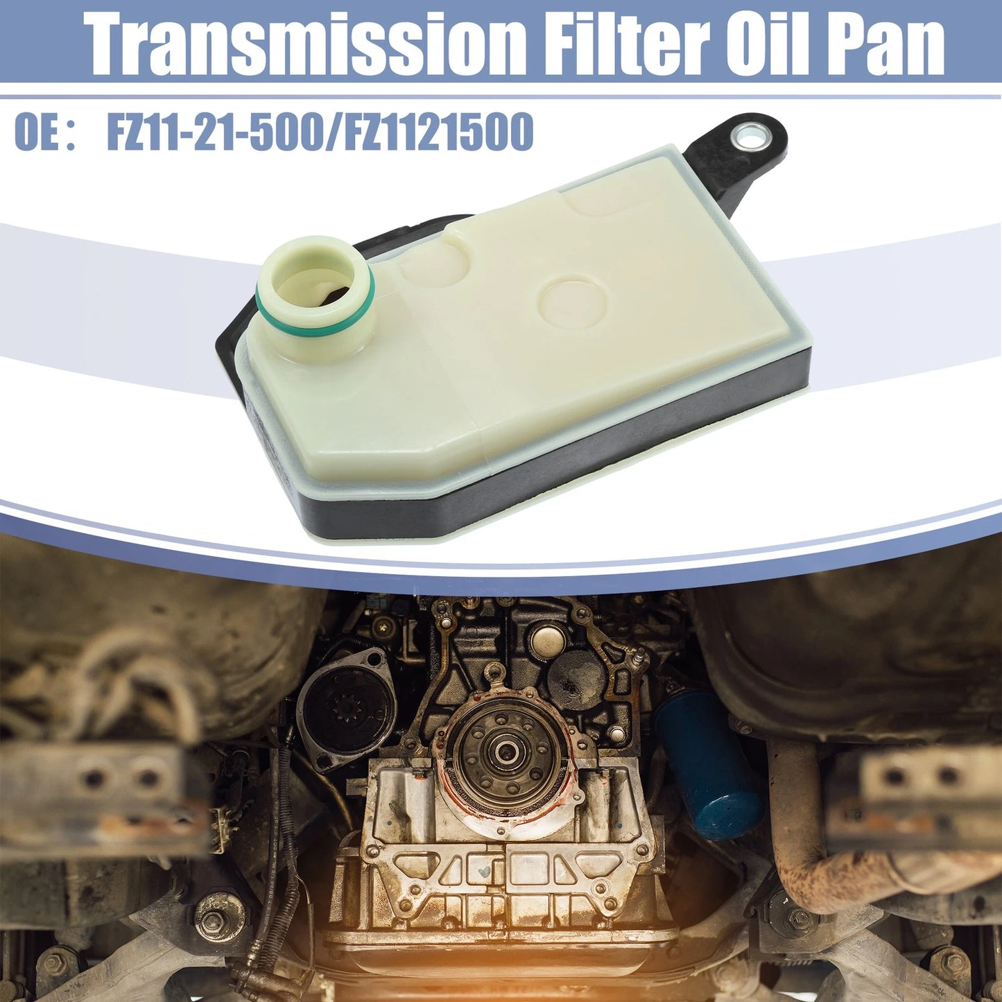 Automatic Transmission Filter Oil Pan Gasket for Mazda 2 (2014–2019) No.FZ11-21-500
