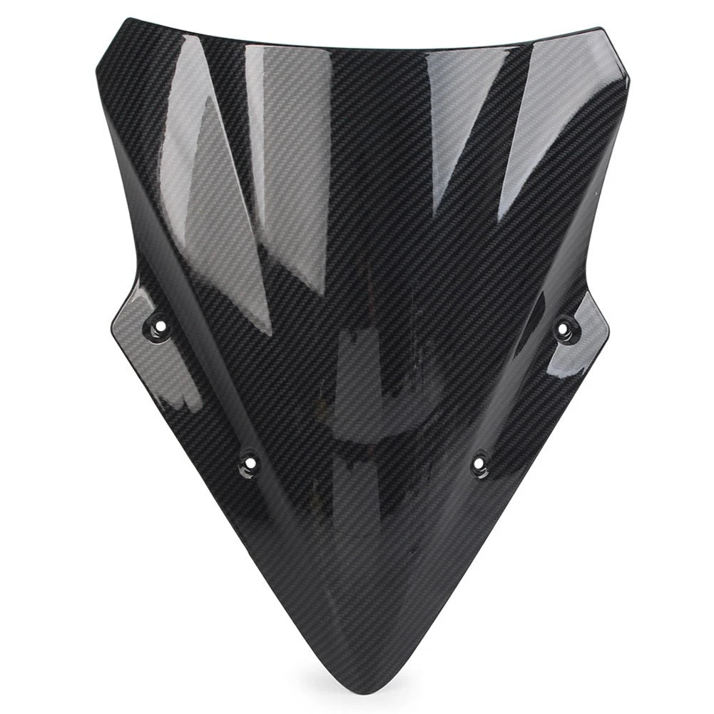 Windshield for Kawasaki Ninja 650 EX650 ER6F (2017–2019) Carbon Fiber Black