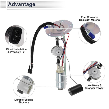 Electric Fuel Pump Assembly for Polaris Sportsman 700 EFI (2006) No. 471048BNM