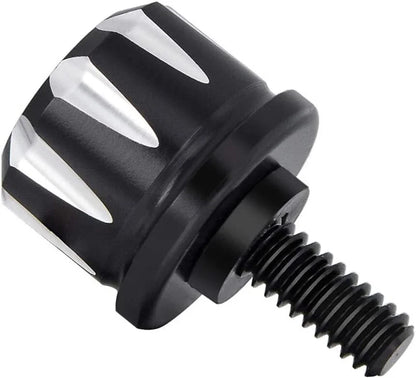 Aluminum Black Rear Seat Bolt Nut for Harley Davidson (1996-2017)