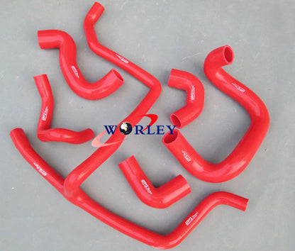 Silicone Radiator Hose for BMW E30 M20 320i/325i A/C (1989-1992) RED