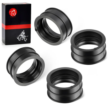 Set of 4 Carb Insulator Boots for Honda V65 Magna & Interceptor (1984–1985)