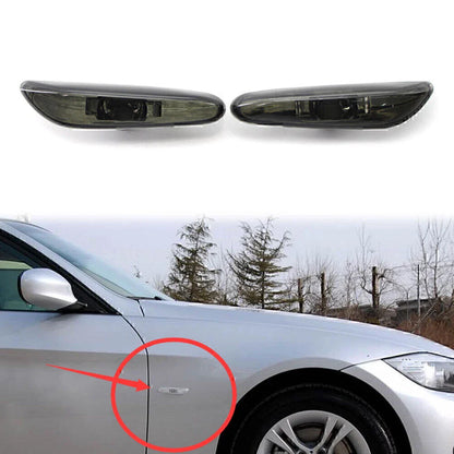 Pair Side Marker Light Turn Signal Lamp for BMW E46 (2002-2005)
