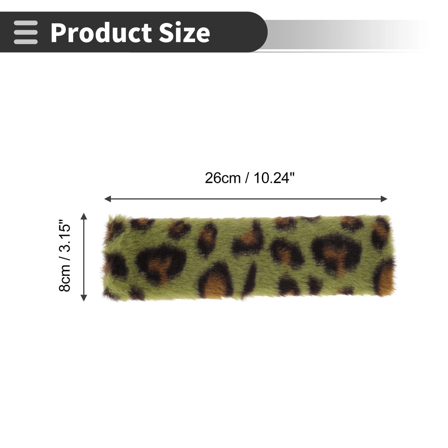2X Seat Belt Cover Pad for Universal Vehicles (26cm)