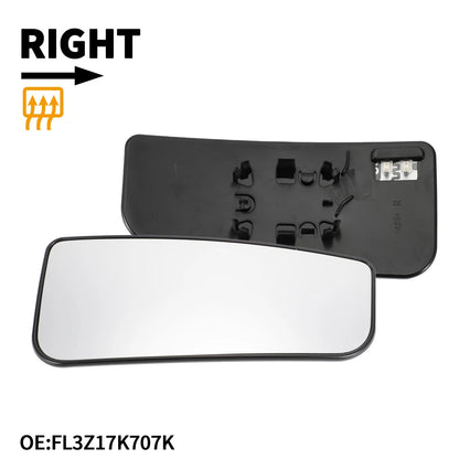 Heated Right Mirror Glass for Ford F-250 F-350 (No.FL3Z17K707K)