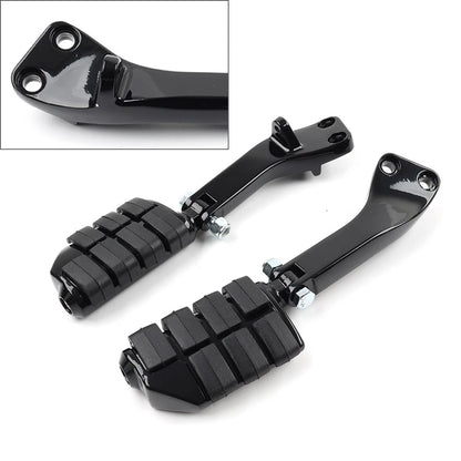 Passenger Foot Pegs Mount Bracket Kit for Harley Dyna (2006–2017)