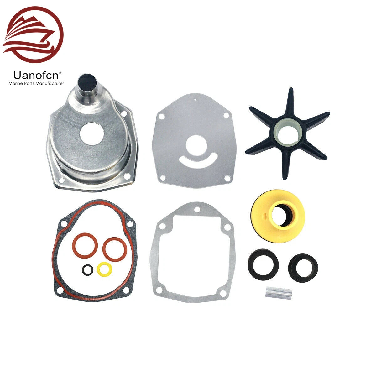 Water Pump Impeller Service Kit for MerCruiser Alpha 1 Gen 2 (1983–1990)