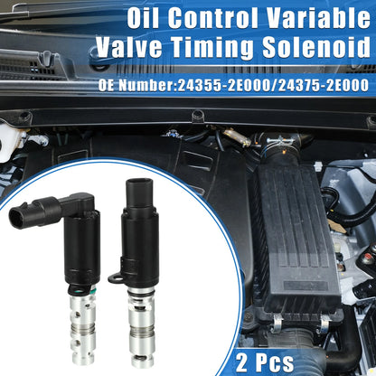 2X Variable Valve Timing Solenoid for Kia Soul 2.0L L4 (2010–2019) No. 24355-2E000