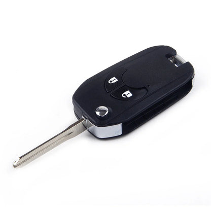 2 x Button Flip Key Protective Case Cover for Nissan Cube Micra Qashqai (2010-2013)