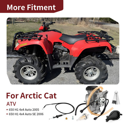 Carburetor for Arctic Cat ATV 650 H1 4x4 (2005–2006)