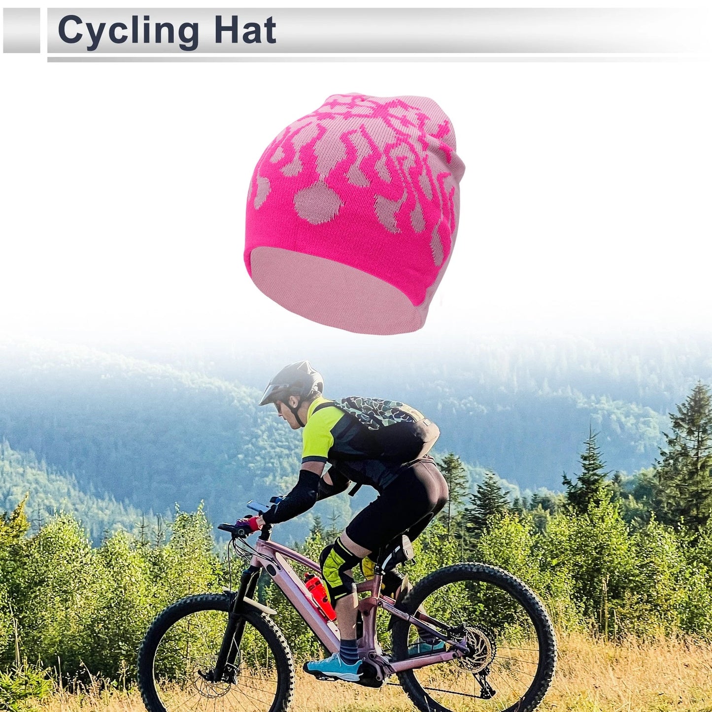 Cycling Hat for ZOOK Flame Pink (21x22cm)