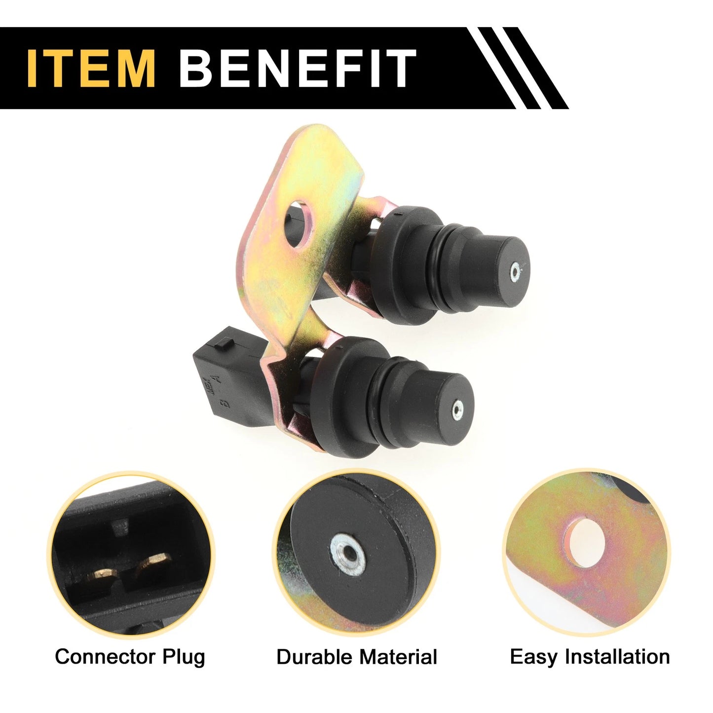 1 Pc Crankshaft Position Sensor for Ford F650 (2000-2003)