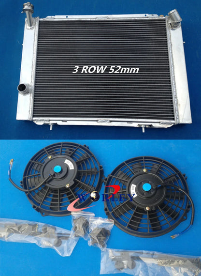 Aluminum Radiator with Dual Fans for Holden Commodore (1979–1986)