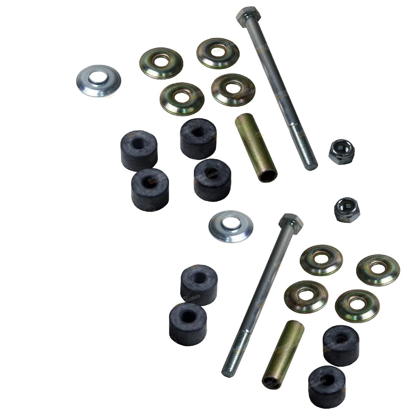 L&R Rear Link Pin + Bush Kit for Mitsubishi Pajero (1991-2000)