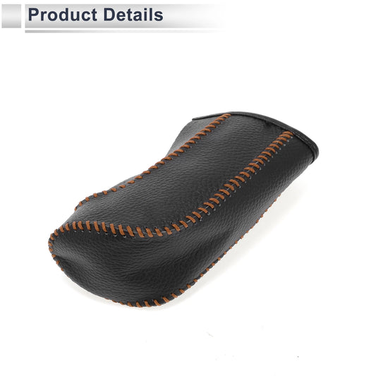 1 Pc Gear Shift Knob Cover for Nissan Tiida (2004-2012) Pebbled Black Brown