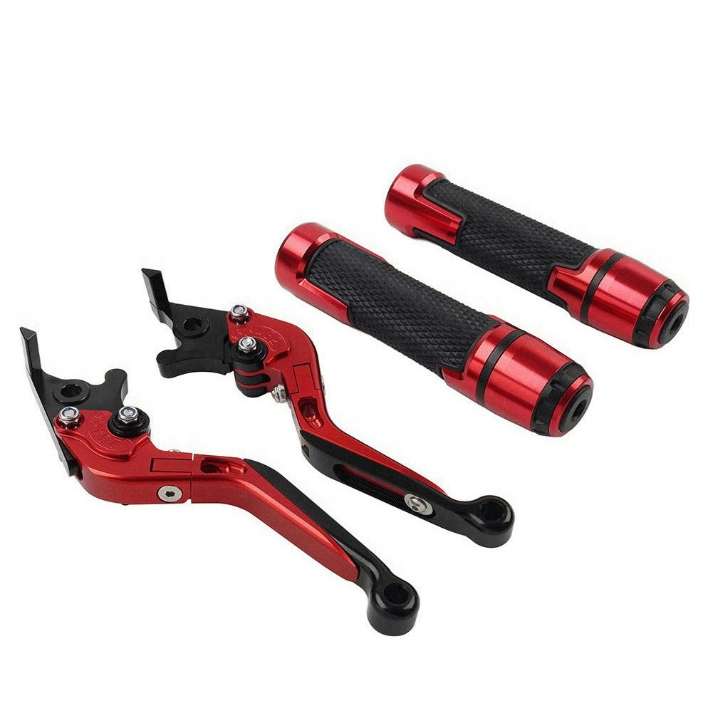 CNC Brake Clutch Lever Grip Set for Yamaha XJR 1300 FJR 1300 (1999–2018)