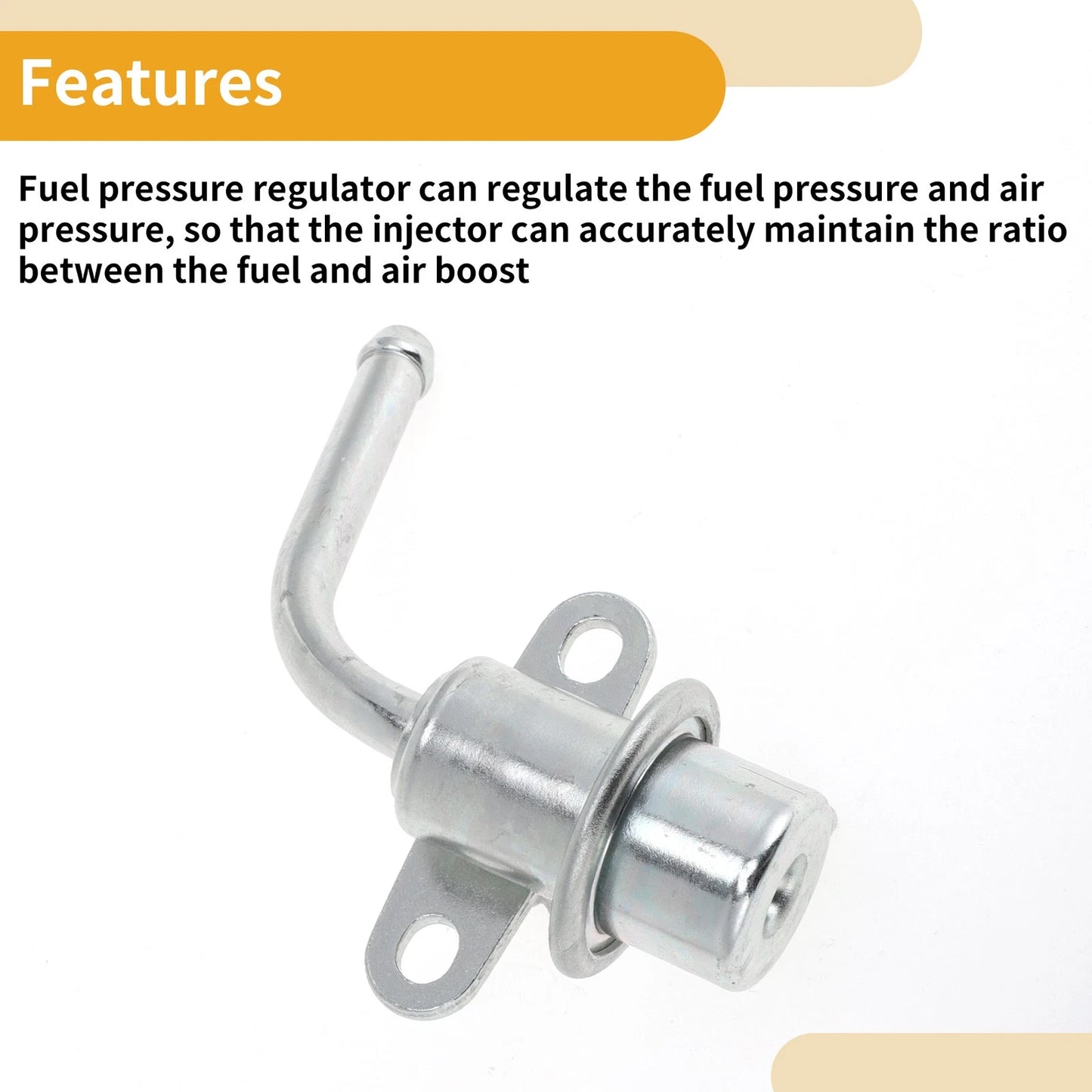 Fuel Pressure Regulator for Mitsubishi Lancer (2002–2007) MR420657 Metal
