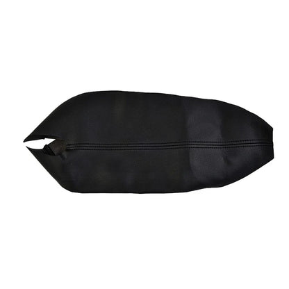 Leather Armrest Center Console Lid Cover for Black Car (2008–2012)