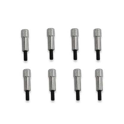 8X Chrome Valve Cover Bolt Set for Chevy 283 302 305 307 327 350 383 400