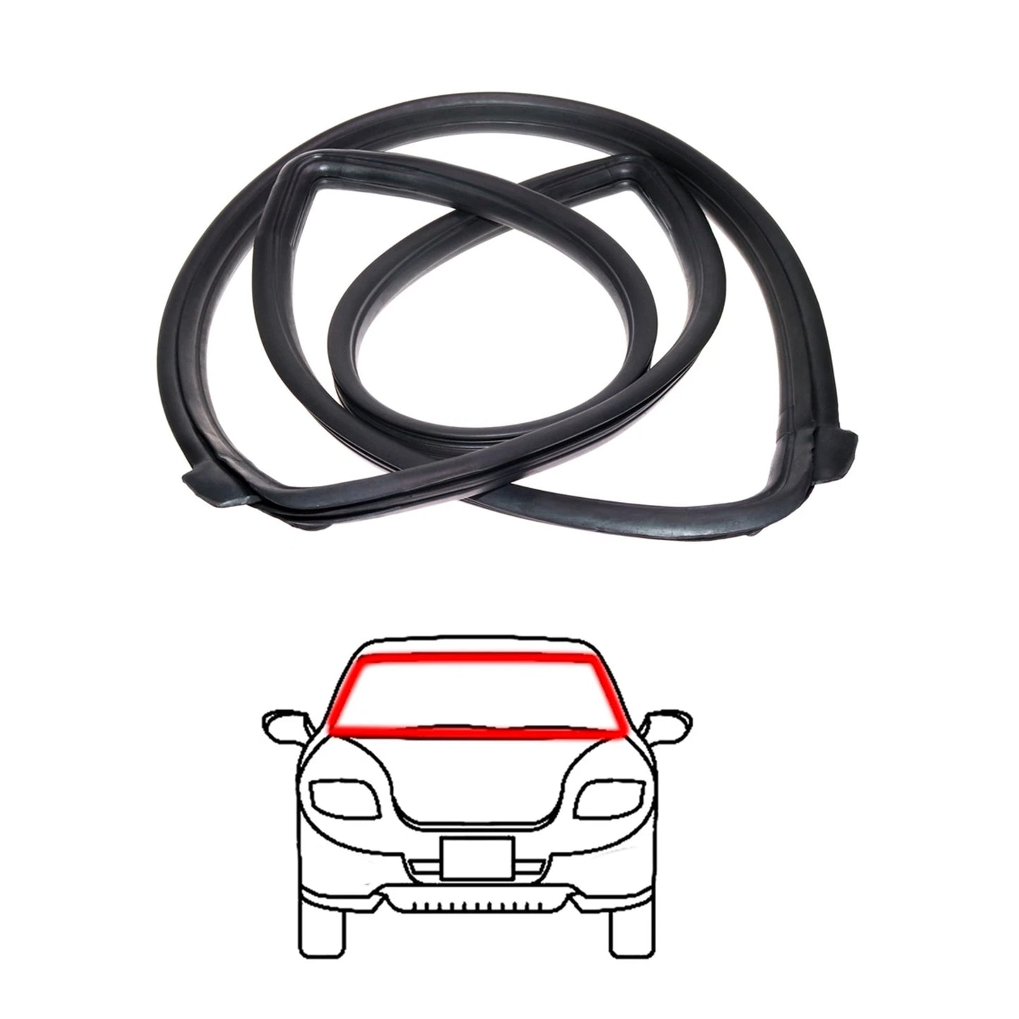 Weatherstrip for Toyota Hilux Pickup N80 YN87 LN105 (1997–2005)