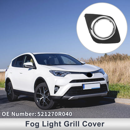 1 Pc Fog Light Grill for Toyota RAV4 (2009–2013) No. 521270R040