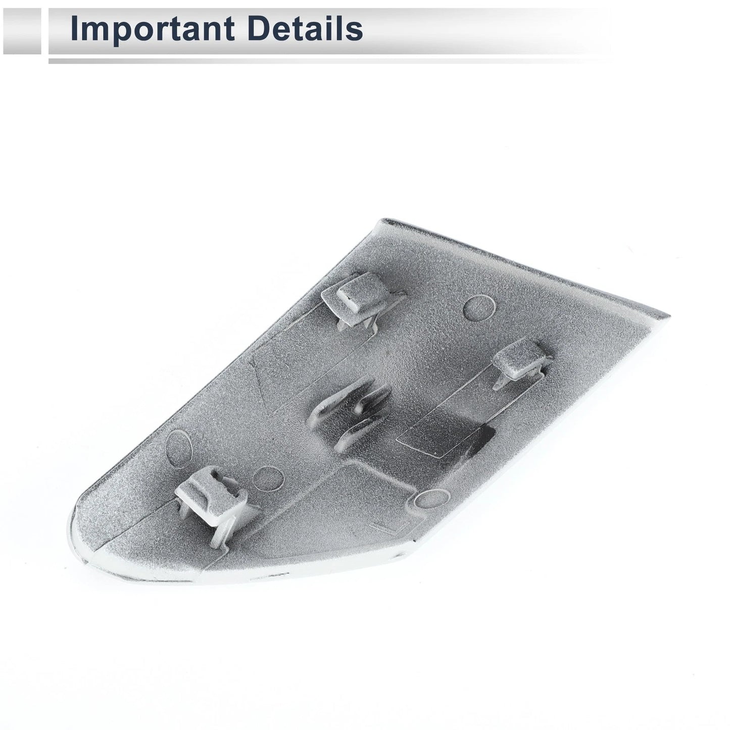 Front Left Door Knob Cover for BMW 7-Series G11 G12 (2017–2022) No. 51217474681 White