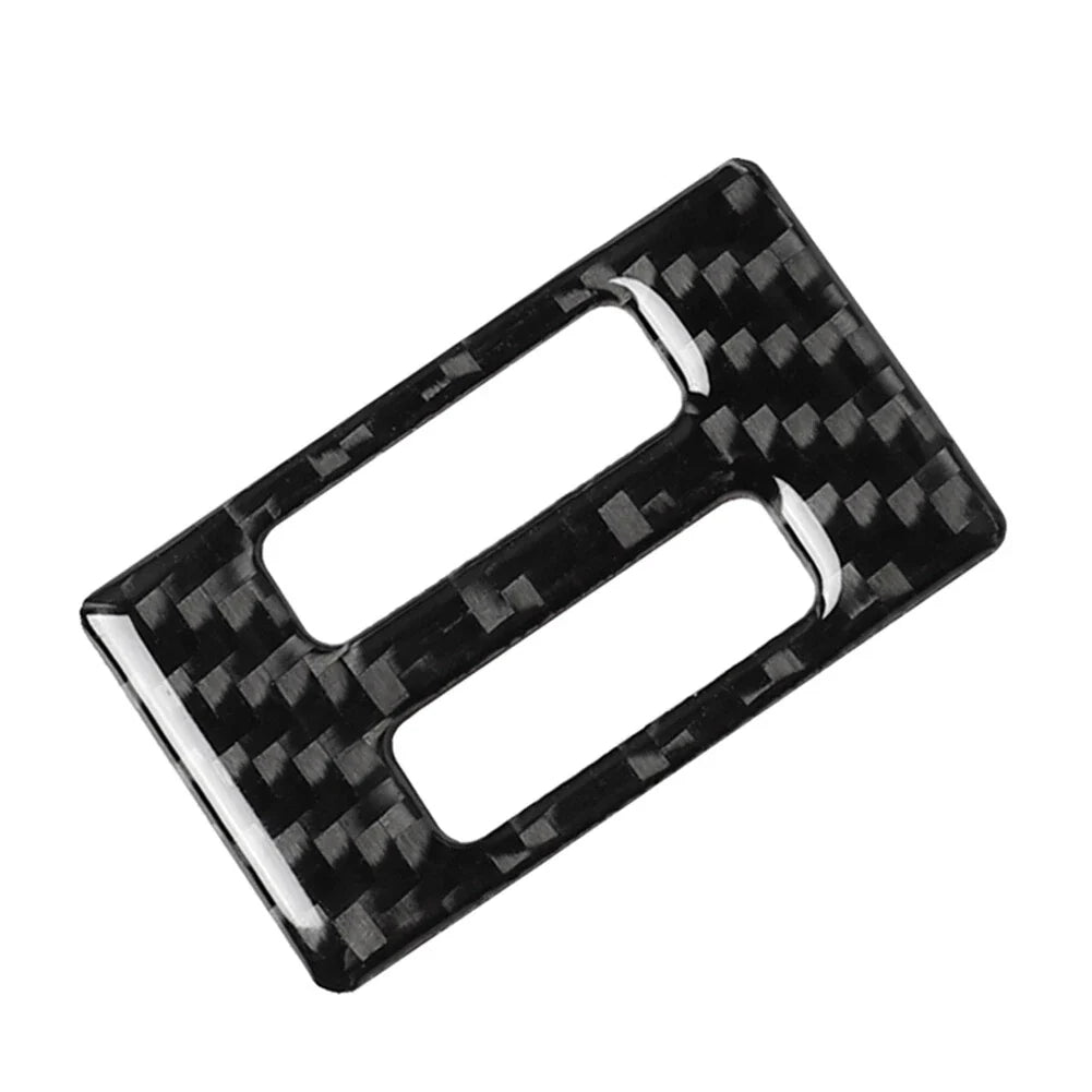 Carbon Look Center Air Conditioner Vent Outlet Cover Trim for Audi Q5 (2009-2017)