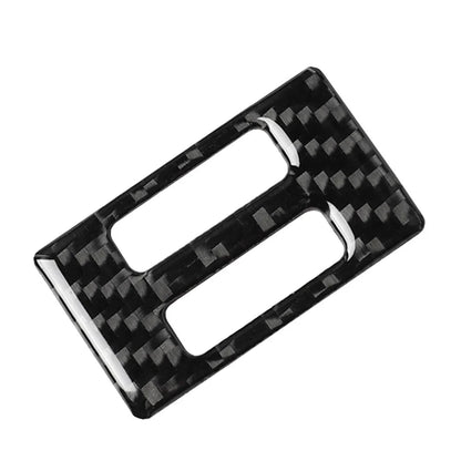 Carbon Look Center Air Conditioner Vent Outlet Cover Trim for Audi Q5 (2009-2017)