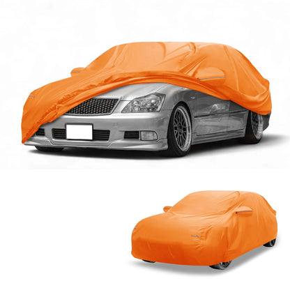 Waterproof Car Cover for Toyota Crown (210D-PU, Orange)