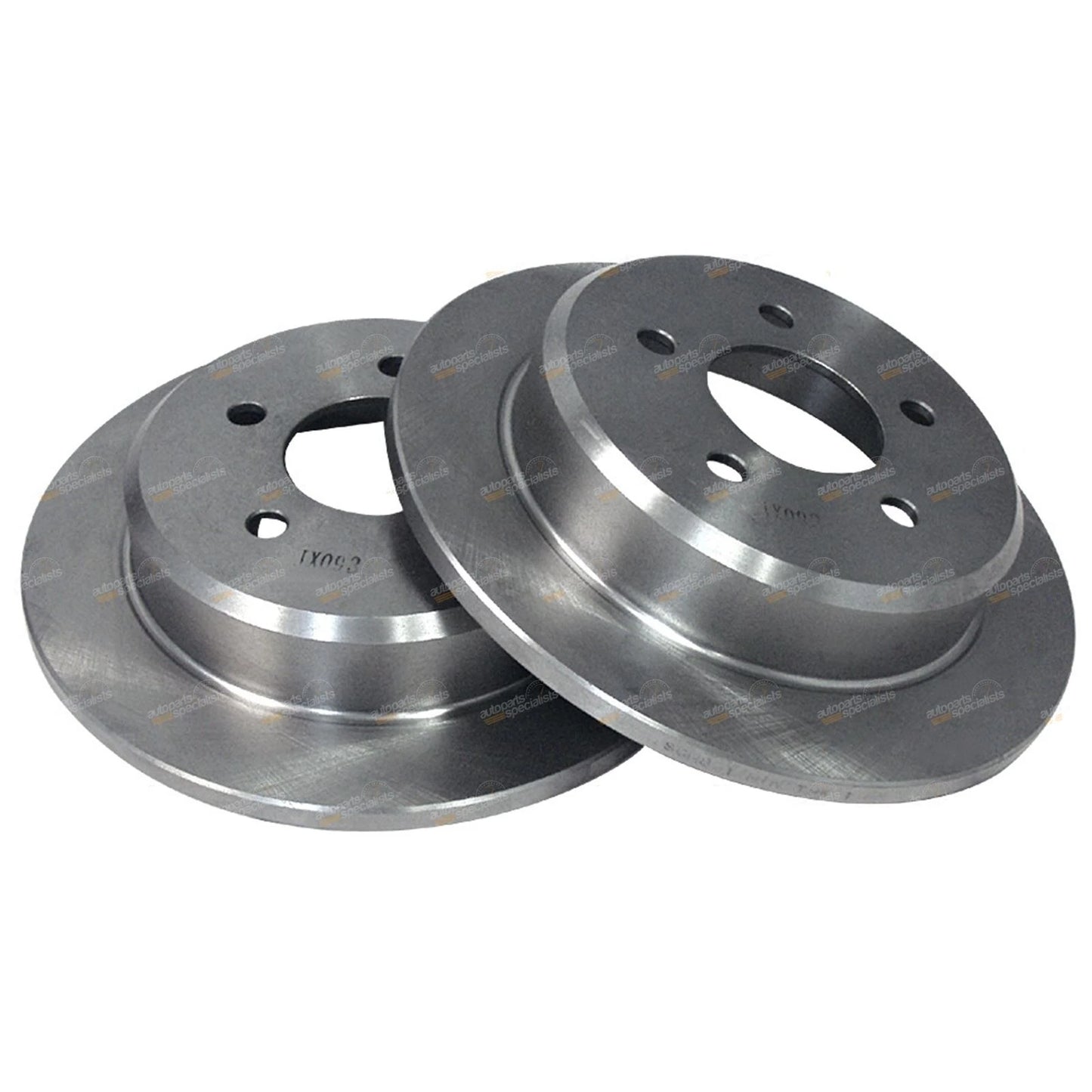 2 Rear Disc Brake Rotors for Ford Falcon Fairmont Fairlane LTD (1989–1990)