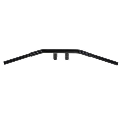 Handlebar 1 1/4" Black 4" Rise T-Bar for Harley Wide Glide Softail Road King
