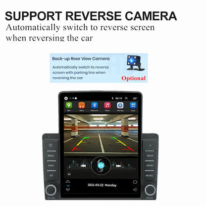 9.5" Vertical Android 10.1 Stereo Radio Player for Jeep Wrangler (2011-2023)