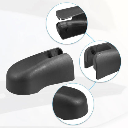 Rear Windshield Wiper Arm Cover for Honda Fit (2015-2020) - Black Cap