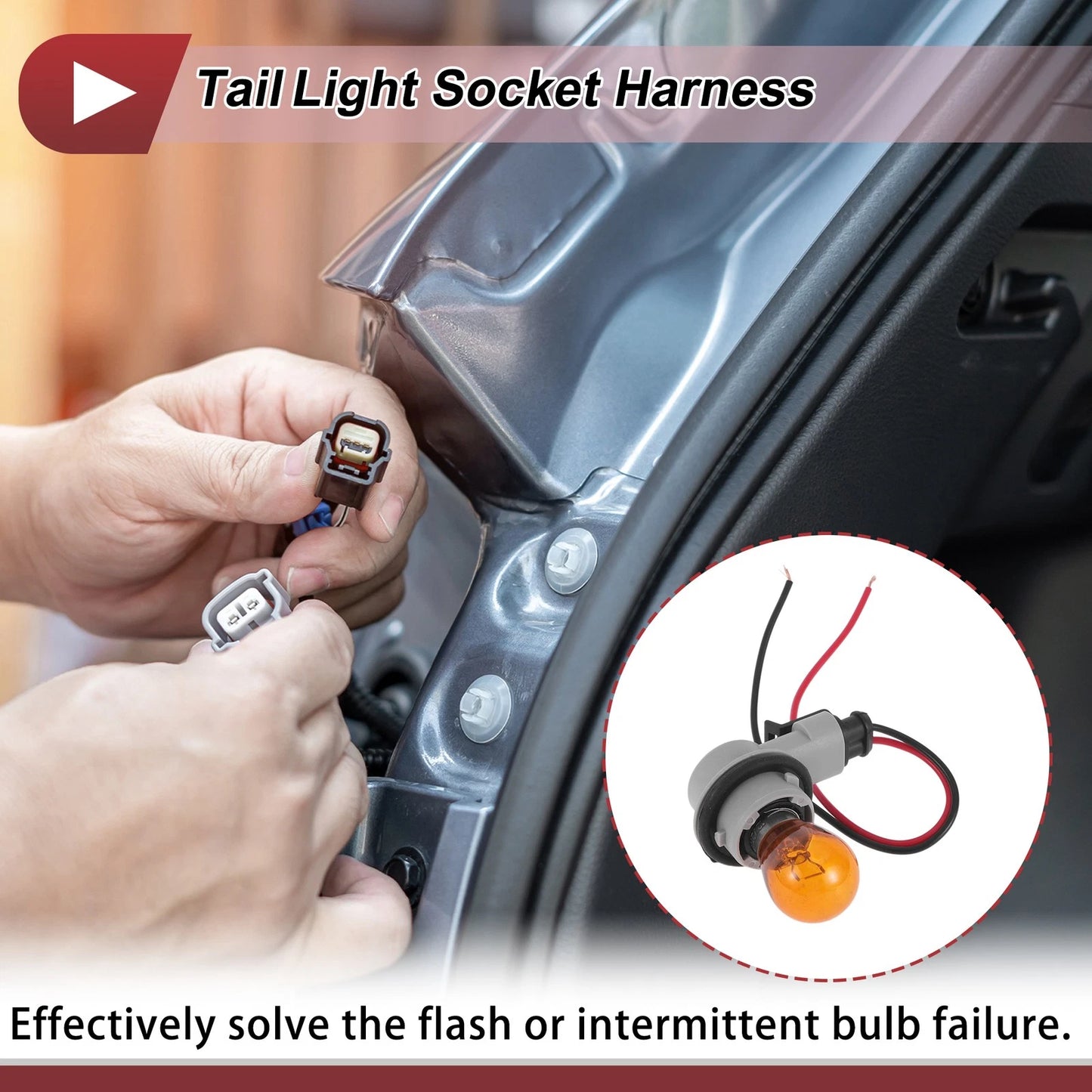 Tail Light Socket Wiring for Fiat 500X (2016–2018) No. 68285016AA