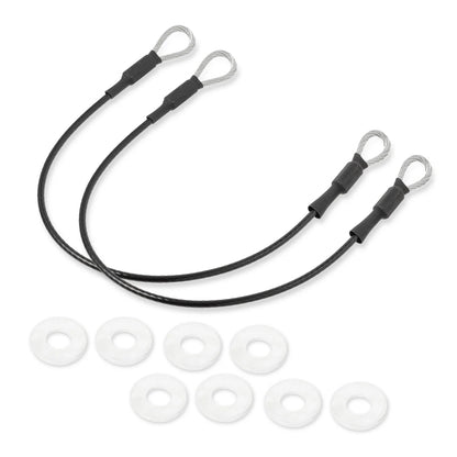 Longer Extended Tailgate Cables for Honda Pioneer 700 & 1000 UTV (2014–2023)