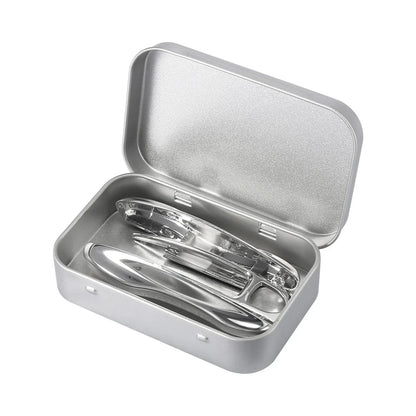 Silver Tone Key Cover Fob Shell for Porsche Panamera Cayenne (2010-2023)